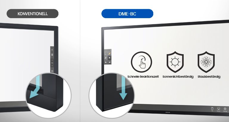 65 Inch Multi-Touch Display - Samsung DM65E-BC rent