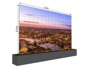 LED wall 7,20m x 4,32m - 2,5mm LEDitgo sB2HB rent