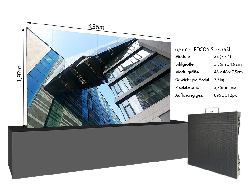 LED-Wand-3,36m-x-1,92m---3,75mm-LEDCON-SL-3,75SI-+-Infos