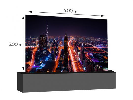 LED Wand 5,00m x 3,00m - 5.9mm INFiLED ER5pro rent