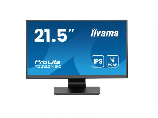 Das Bild zeigt einen Touch-Monitor. iiyama T2252MSC-B2AG - Produktbild