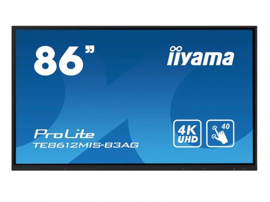 Das Bild zeigt einen Bildschirm. iiyama TE8612MIS-B3AG - Produktbild