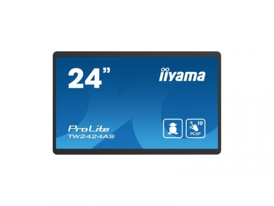 Das Bild zeigt einen Touch-Monitor. iiyama TW2424AS-B1 - Produktbild