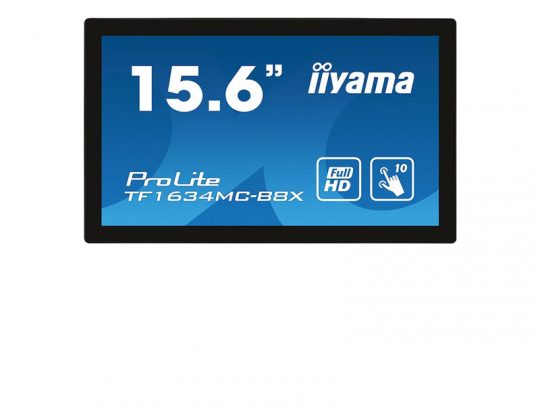 Das Bild zeigt einen Touch-Monitor. iiyama TF1634MC-B8X - Produktbild