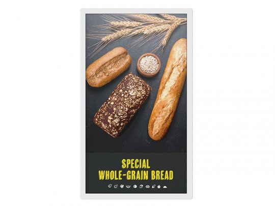 Das Produktfoto zeigt das Poster "SPECIAL WHOLLE-GRAIN BREAD": Drei Laibe Vollkornbrot, eine kleine Schale mit Getreidekörnern und einige Weizenähren liegen auf dunklem Hintergrund; am unteren Rand steht in gelber Schrift der Titel "SPECIAL WHOLE-GRAIN BREAD".
